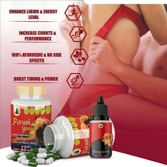 Men Wellness Combo (Xtra Power Oil, Tablet & Power) 7 Days Return Policy